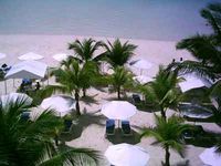 View from the rooms of the Hotel COCO PLAYA - Boca Chica - Dominican Republic